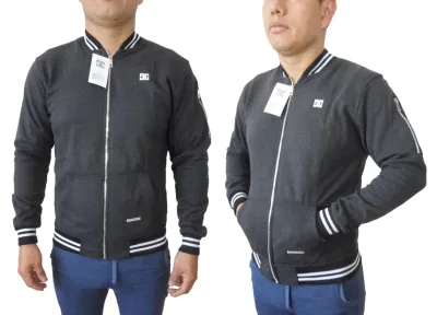 Sudadera estilo beisbolera marca DC Shoes para hombre, moda skate y urbana.