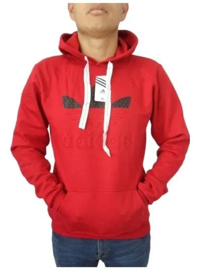 Sudadera unitalla afelpada de hombre, ajuste relajado e interior súper cálido.
