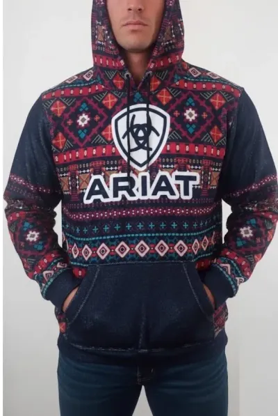 Sudadera para hombre tipo peluche estilo vaquero, textura ultra suave y original.